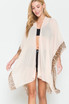 SHEER PYTHON KIMONO