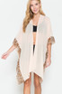 SHEER PYTHON KIMONO