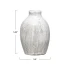 TERRACOTTA VASE WITH ENGRAVED LINES