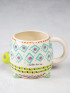 FOLK ART COFFEE MUG - MYRTLE THE TURTLE