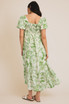 SUMMER FLORAL PRINT MAXI DRESS