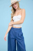 HIGH WAIST PLEATED WIDE LEG PANTS