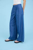 HIGH WAIST PLEATED WIDE LEG PANTS