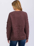 LONG SLEEVE DETAILED PULLOVER SWEATER