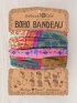 FULL BOHO BANDEAU HEADBAND - MULTI PATCHWORK