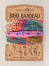 FULL BOHO BANDEAU HEADBAND - MULTI PATCHWORK