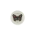 BUTTERFLY MINI ROUND DECOUPAGE PLATE