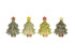 STONEWARE CHRISTMAS TREE DISH