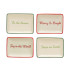 HOLIDAY WORDS DISH