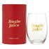 CHRISTMAS STEMLESS WINE GLASSES SET FOR HOLIDAY ENTERTAINING