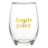 CHRISTMAS STEMLESS WINE GLASSES SET FOR HOLIDAY ENTERTAINING