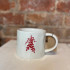 STONEWARE HOLIDAY MUG W/ SECRET IMAGE ON BOTTOM 16OZ