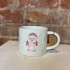 STONEWARE HOLIDAY MUG W/ SECRET IMAGE ON BOTTOM 16OZ
