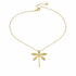 FLY DRAGONFLY GOLD NECKLACE
