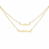 MAMA MINI GOLD DIPPED NECKLACE SET
