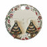 VIBRANT RHINESTONE CHRISTMAS TREE EARRINGS