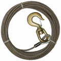Wire Rope Assembly with Alloy Swivel Hook