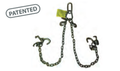 B/A Products Co. Grade 70 3' Low-Profile V-Chain - LP-8MRT