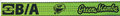 B/A Products Co. Green Mamba 2" x 8' Mini J, R, & T Hook Ratchet Strap - GM38-100