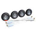 Aluminum SLX Dolly with 5.7 x 8 Aluminum Wheels