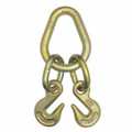 Pear Link with Two Grab Hooks