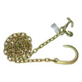 Chain with 8 Inch J Hook and Grab and Hammerhead T-J Combo Hooks