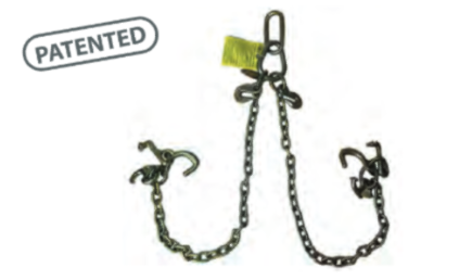B/A Products Co. Grade 70 3' Low-Profile V-Chain - LP-8MRT