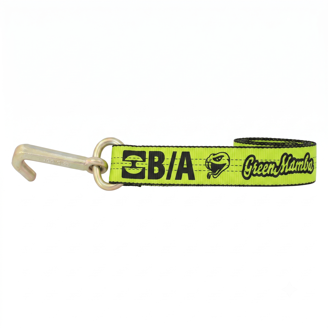 B/A Products Co. Green Mamba 2” by 8’ Mini J Hook Strap - GM38-5J