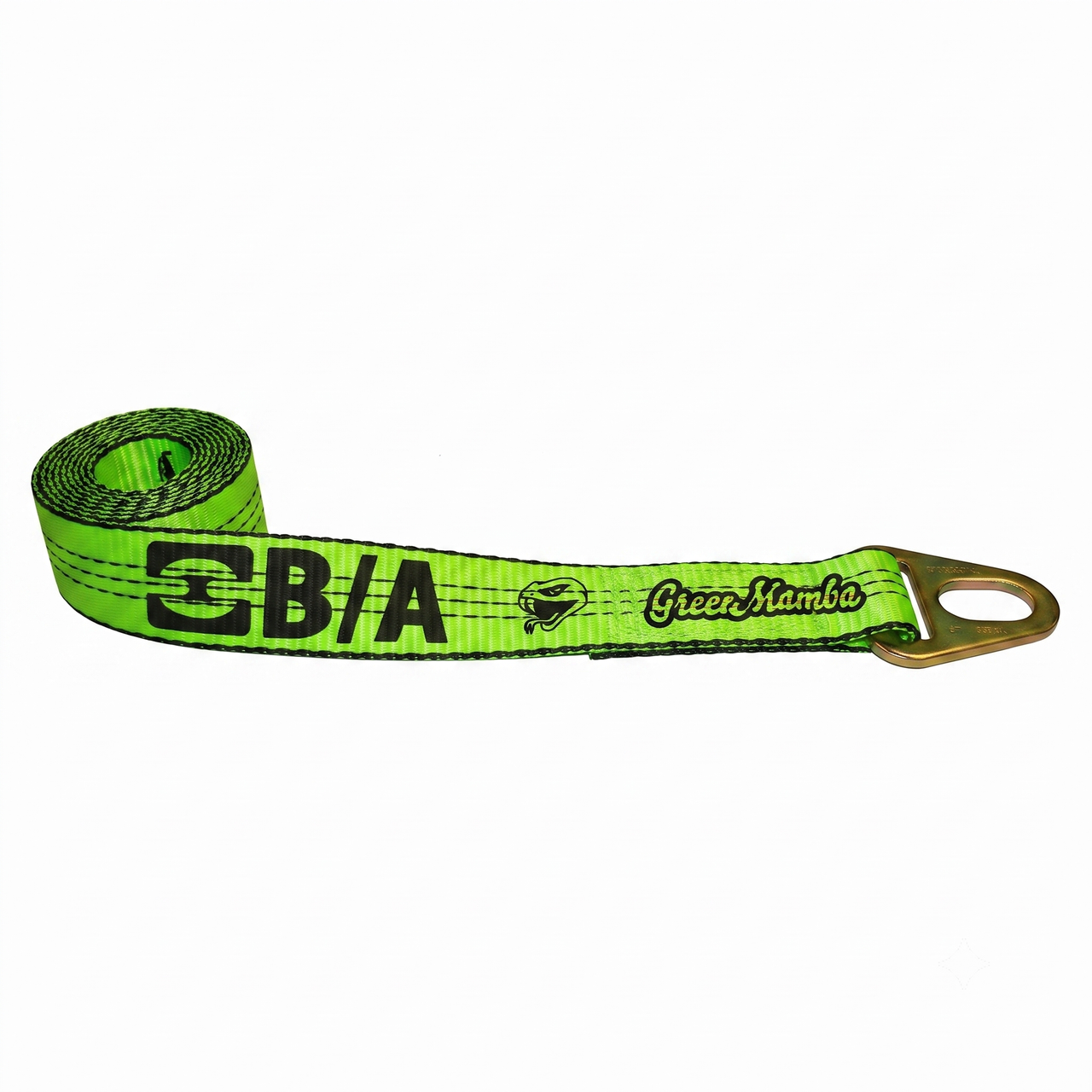 B/A Products Co. Green Mamba 2" x 8' Grab Plate Wheel Lift Strap - GM38-1A