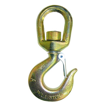 B/A Products Co. 3-Ton WLL Swivel Hoist Hook w/Latch - 4-3TASHL B/A Products Co. 3-Ton WLL Swivel Hoist Hook w/Latch - 4-3TASHL
