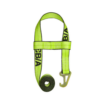 B/A Products Co. 2" x 10' Flat Hook Hi-Viz 2-Piece Quick Pick Strap - HV38-JD5