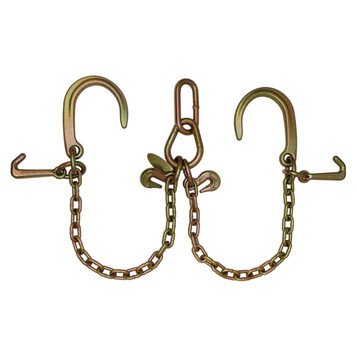 h3>5/16 Grade 70 Chain with 8 J-Hook, Grab Hook, and Hammerhead  Pair/</h3>