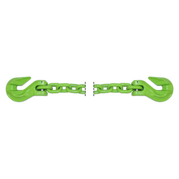 1/2-Inch by 10-Foot Grade 120 Cradle Grab Hook Hi-Viz Chain