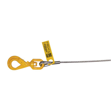 B/A Products Co. 7/16" Super Swaged Winch Line w/Self-Locking Hook   B/A Products Co. 7/16" Super Swaged Winch Line w/Self-Locking Hook