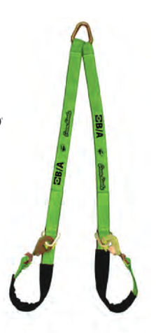 B/A Products Co. Green Mamba 4’ Axle V-Strap - GM11-VAS4
