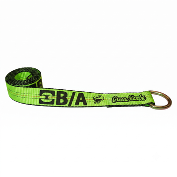 B/A Products Co. Green Mamba 2" x 10' D-Ring Wheel Lift Strap - GM38-1-10
