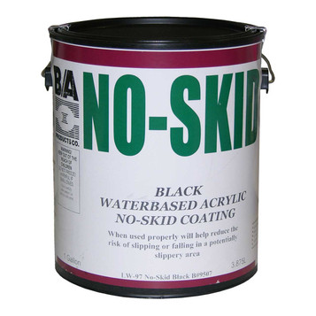 B/A Products Co. 4 Gallon Black No-Skid - BA-NSB B/A Products Co. 4 Gallon Black No-Skid - BA-NSB
