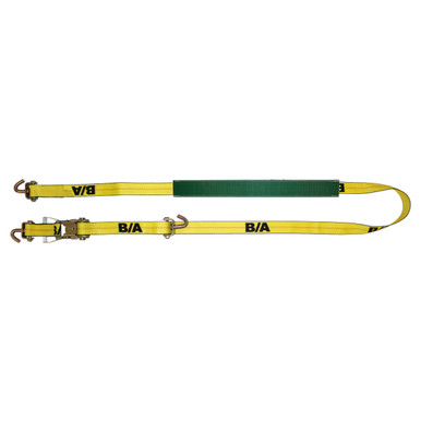 2 x 12' Auto Tie Down Ratchet Strap with Swivel J Hook and Rubber Cle –  Tarps & Tie-Downs