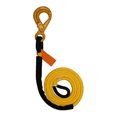 Synthetic Rope Extension w/Self-Locking Hook 7/16” x 50’