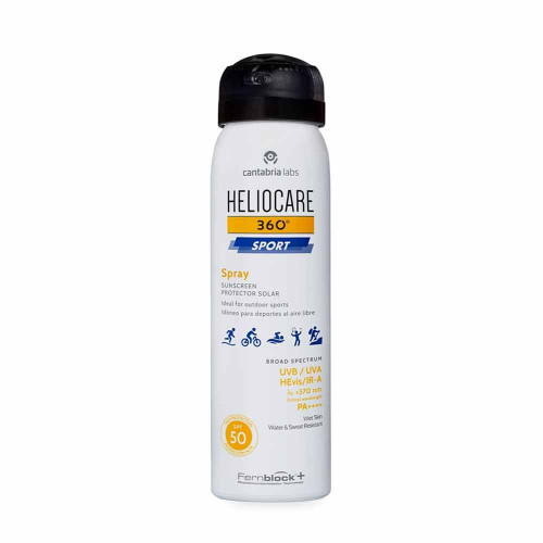 Heliocare 360º sport spray transparente SPF 50 100 mL