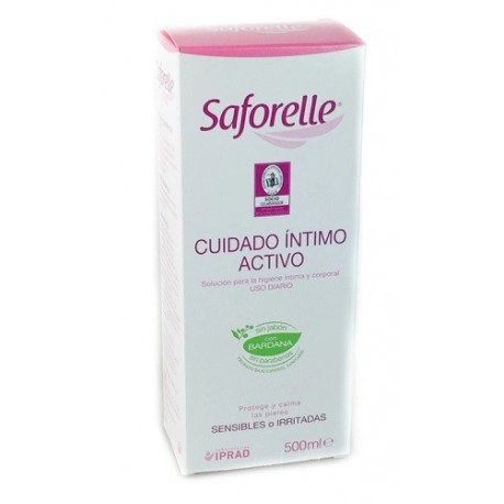 Saforelle cuidado íntimo activo 500 mL