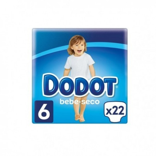 Pañal infantil dodot t-6 17-28 kg 22 U Pañal infantil dodot t-6 17-28 kg 22 U