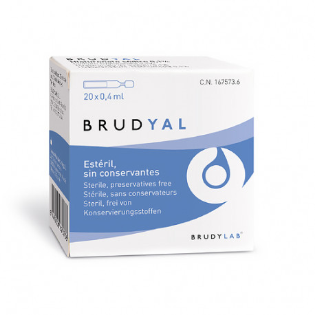Brudyal ojo seco 20 monodosis x 0,4 mL