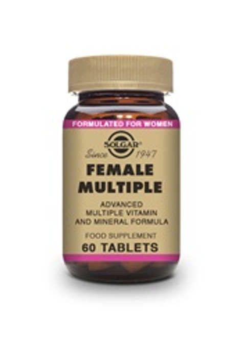 Solgar female multiple 60 comprimidos Solgar female multiple 60 comprimidos