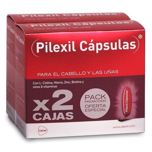 Pilexil duplo 100 cápsulas + 100 cápsulas 