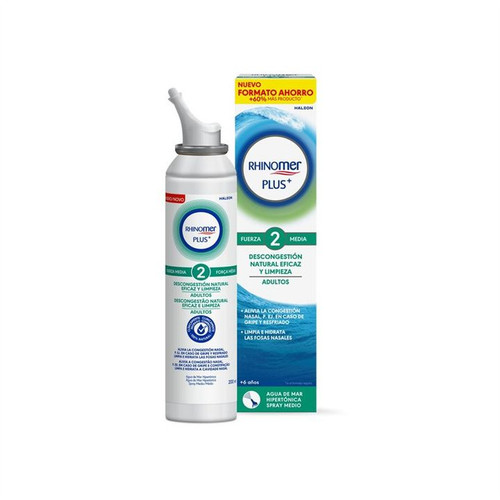RHINOMER FORMATO AHORRO PLUS ADULTOS FUERZA 2 MEDIA  1 SPRAY 200 ML