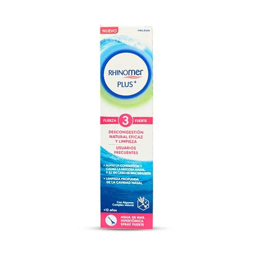 RHINOMER PLUS USUARIOS FRECUENTES FUERZA 3 FUERTE  1 SPRAY 125 ML