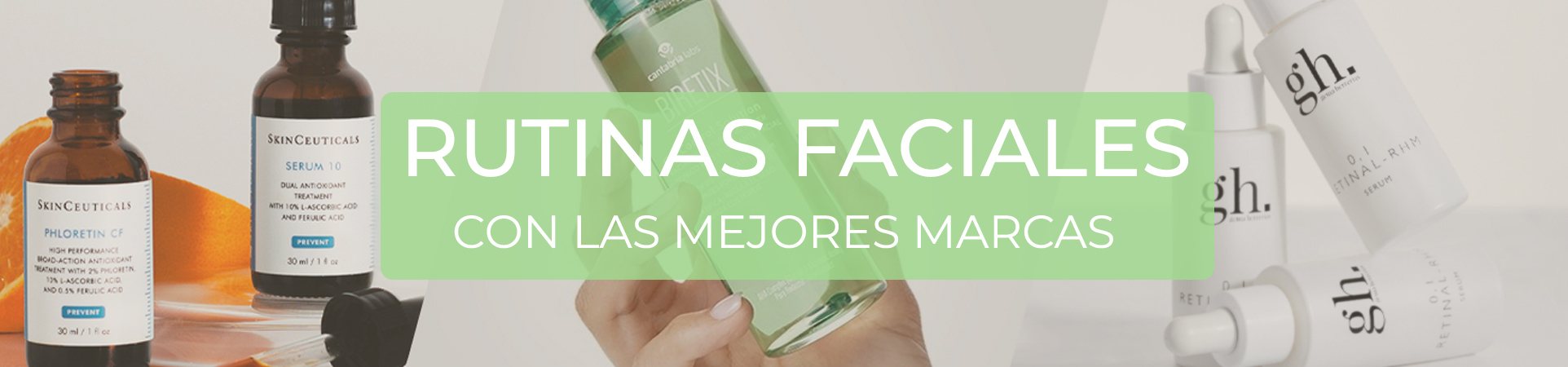 Rutinas faciales en Farmacia Javier Martí en Paiporta