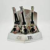 Scorch Torch - Ribbed Nozzle Hold Button Asst Graffiiti Leaf 