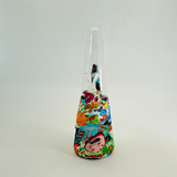 Silicone Cone with Printed Waterpipe - 8.5 Inch - WPYHS71 - Assorted Colors Silicone Cone with Printed Waterpipe - 8.5 Inch - WPYHS71 - Assorted Colors